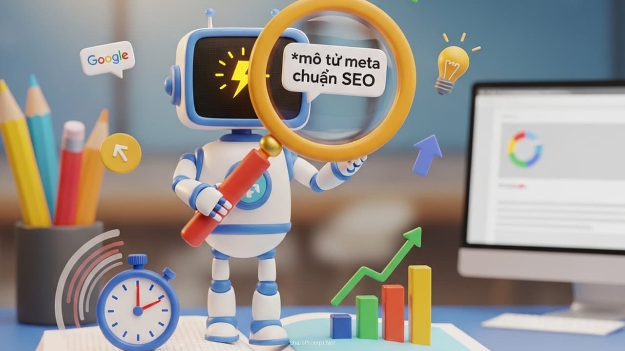 Prompt: Prompt tạo mô tả meta SEO thu hút mọi cú nhấp chuột