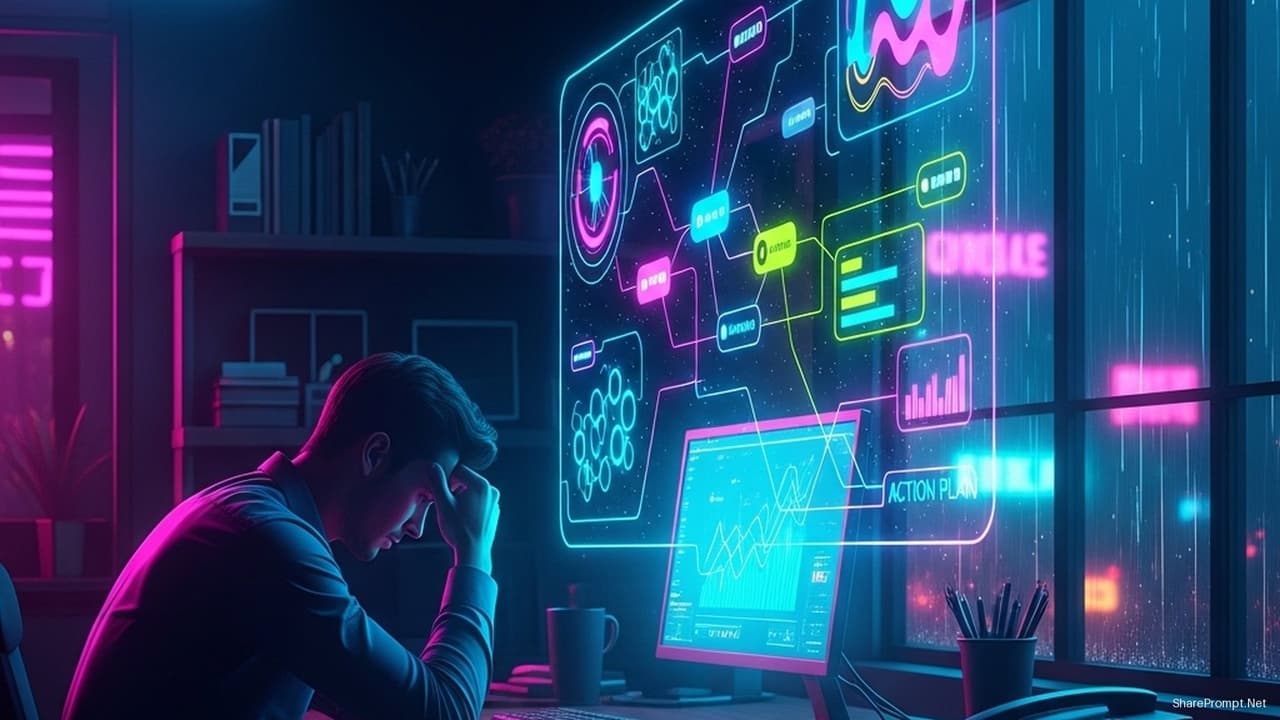 Prompt: Prompt chuyên gia giúp giảm stress tăng hiệu suất công việc