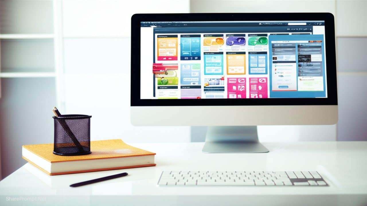 Prompt: Prompt thiết kế màu sắc UI/UX cuốn hút mọi người dùng